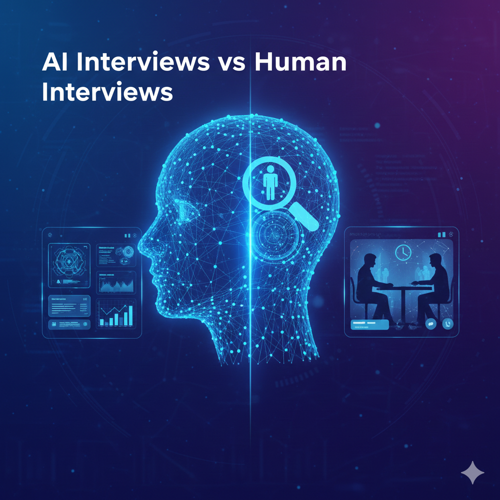 AI Interviews vs Human Interviews: What 10,000 Hiring Decisions Taught Us